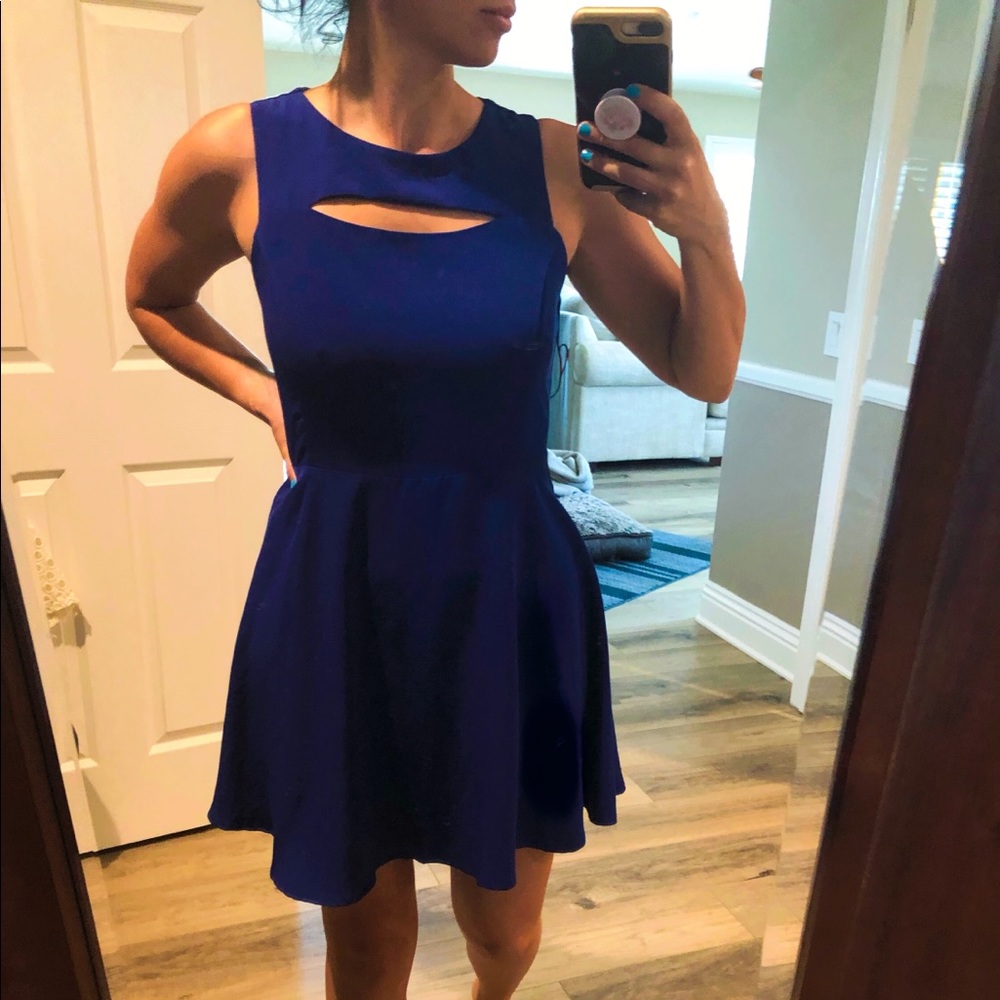 Forever 21 Blue Skater Dress